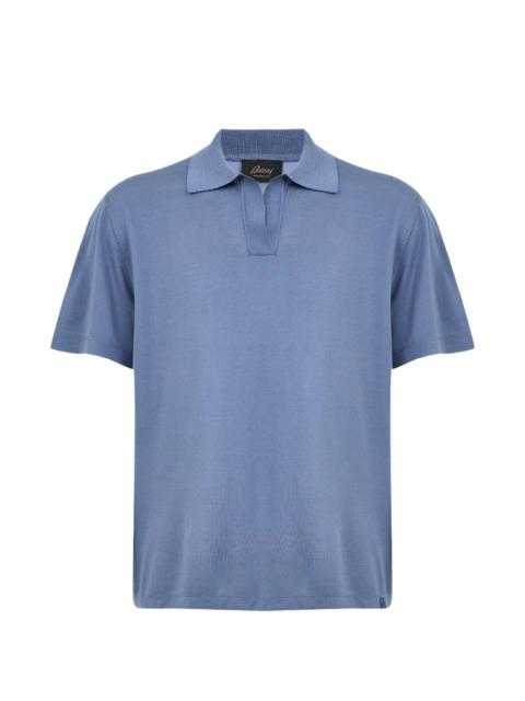Brioni Brioni Men Silk Polo Shirt