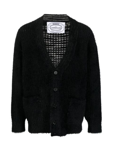 Missoni BRUSHED V-NECK CARDIGAN