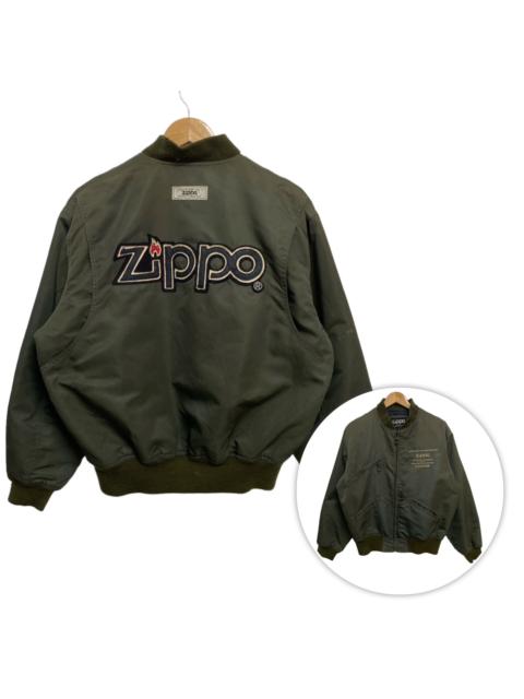 Other Designers Vintage - Vintage Zippo Bomber Flight Jacket