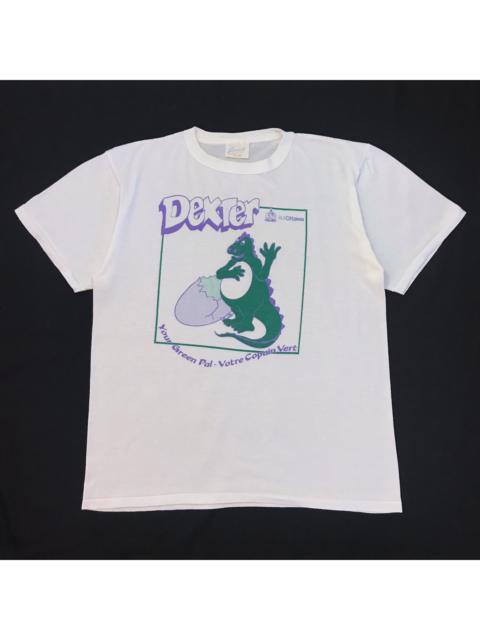 Other Designers Vintage - Vintage 80s Dexter Your Green Pal Cartoon T-Shirt