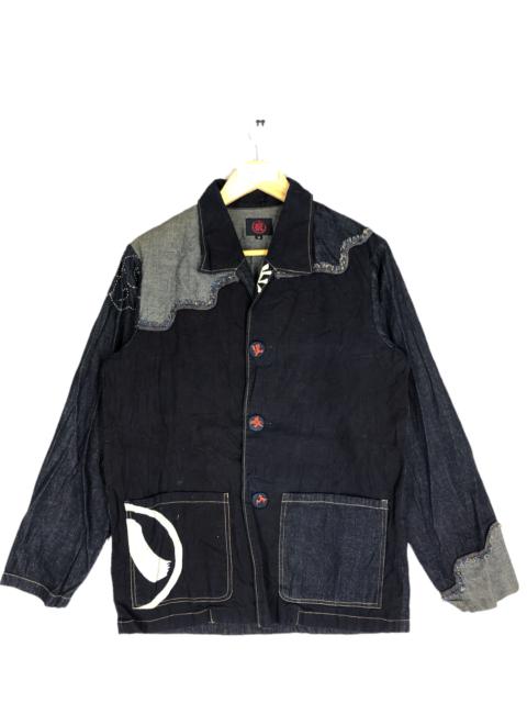 Other Designers Japanese Brand - Unbrand Denim Jacket Indigo Jacket Kapital Inspired