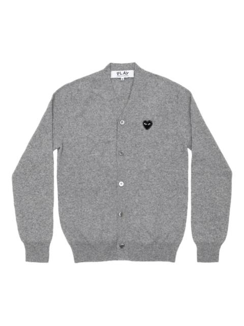 Comme des Garçons PLAY heart-embellished v-neck cardigan
