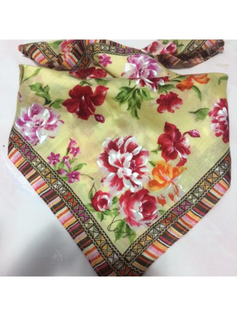 Other Designers Vintage - KENZO FLORAL HANDKERCHIEF