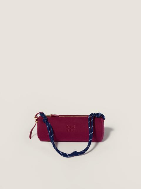 Miu Miu Gabardine  pouch