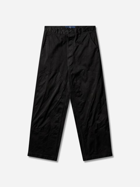 Junya Watanabe MAN Men's Garment Dyed Nylon Pants Black