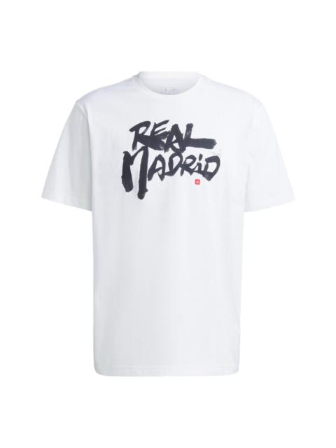 adidas Real Madrid Chinese Story Tee 'White' HT6461