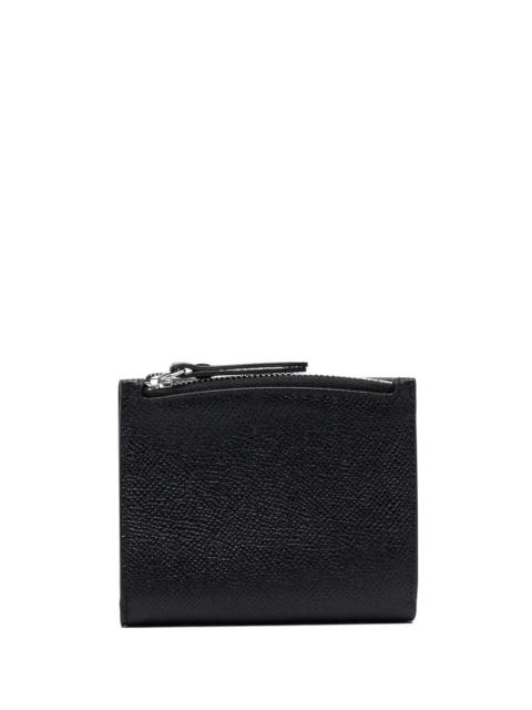 four-stitch leather wallet