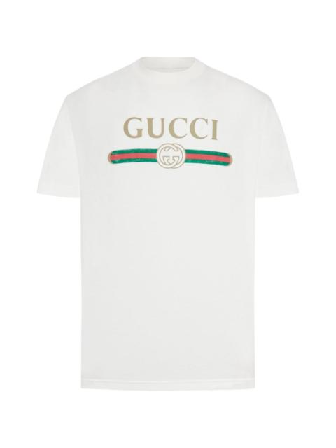 GUCCI Gucci Women Logo Cotton T-Shirt