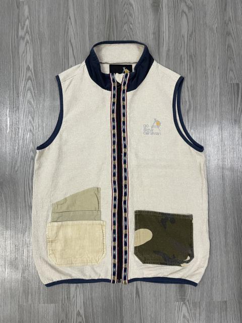 Other Designers Japanese Brand × go slow caravan - Gorpcore Go Slow Caravan camper vest