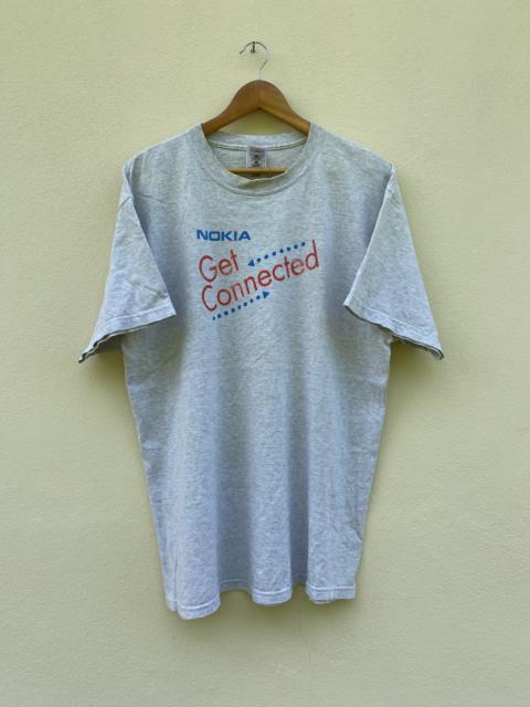 Other Designers Vintage - Vintage 90s Nokia Connecting People Promo Faded T-shirt Y2K