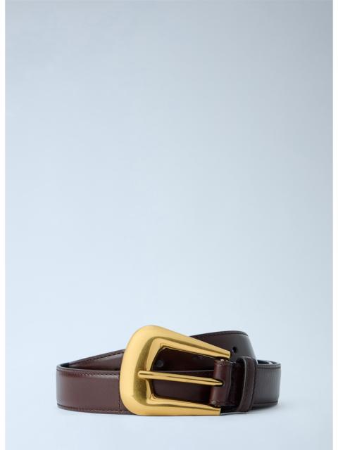 SAINT LAURENT Saint Laurent Women Folk Buckle Belt