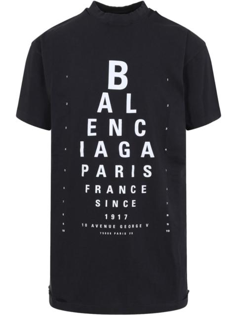 BALENCIAGA Balenciaga Women Optical Cotton T-Shirt