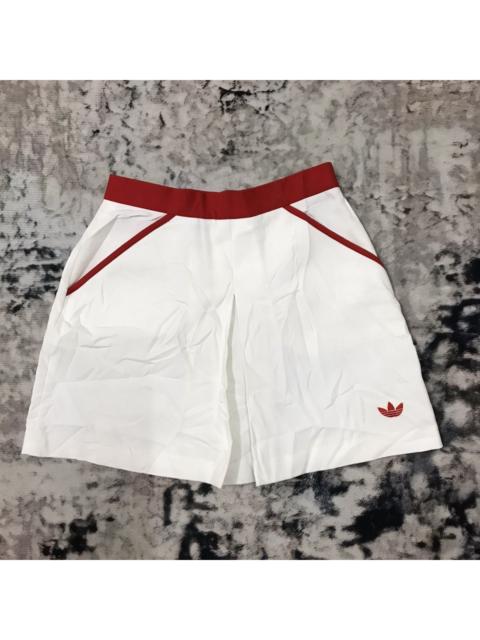 adidas Vintage 90s Adidas Trefoil Tennis Mini Skirt