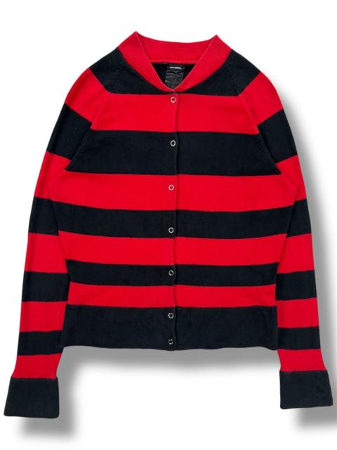 Other Designers Japanese Brand - Marginal Stripes Snap Button Sweater