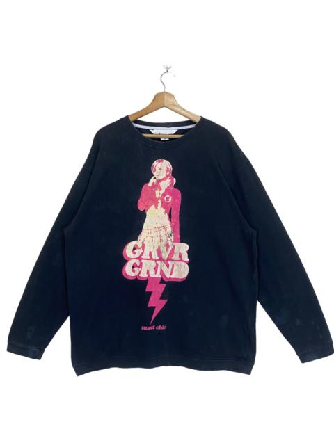 Hysteric Glamour GROOVER GRAND INSPIRED HYSTERIC GLAMOUR CREWNECK SWEATSHIRT