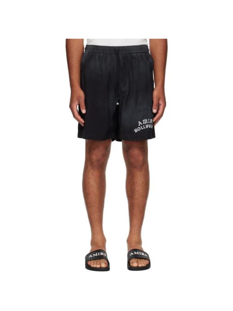 Black 'AMIRI Hollywood' Shorts