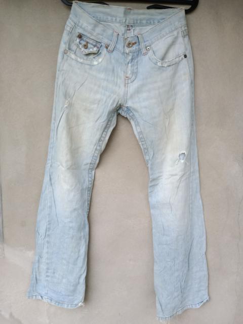 Other Designers Japanese Brand Distressed Denim Rare Design