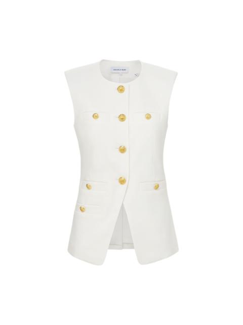 VERONICA BEARD TAMARA LINEN VEST