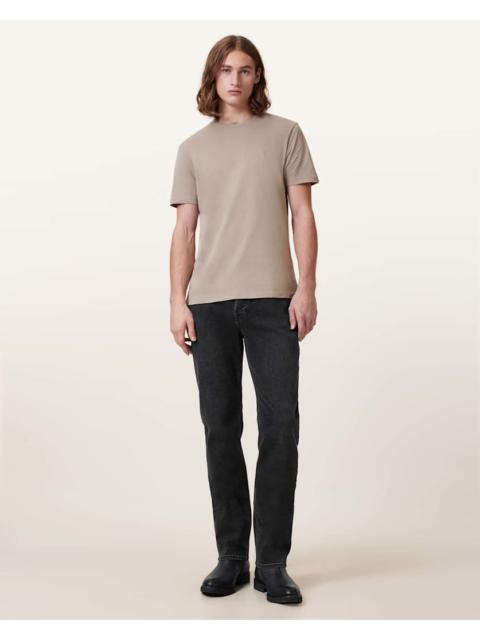 ALLSAINTS BRACE BRUSHED COTTON CREW NECK T-SHIRT