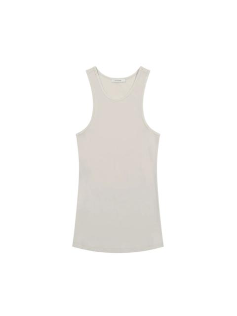 entire studios MUSCLE TANK TOP OFF WHITE