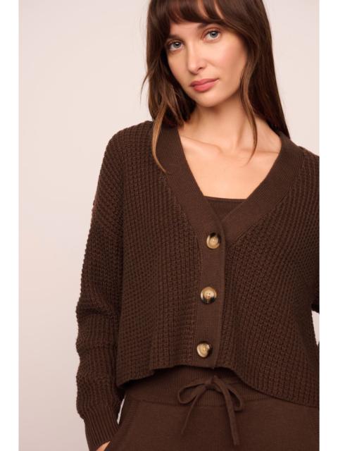 eberjey Recycled Sweater Cropped Cardigan