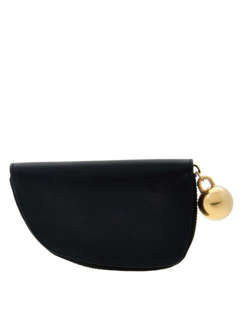 Burberry Open Box - Burberry Zip-Around Leather Coin Pouch