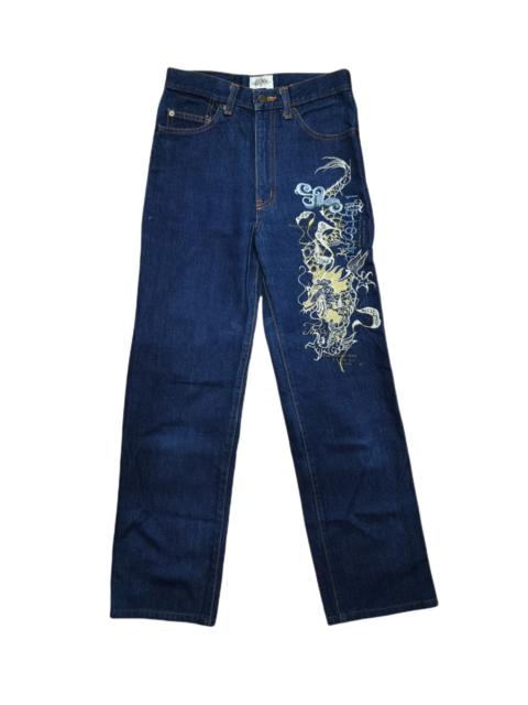 Other Designers Japanese Brand - Kansai Impact FUN KANSAI MAN Dragon Embroidered Jeans