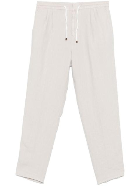 Brunello Cucinelli Brunello Cucinelli Men Leisure Fit Pants With Drawstring