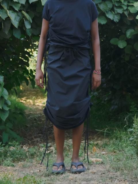 BASERANGE Pictorial Skirt
                  - Organic Cotton Poplin