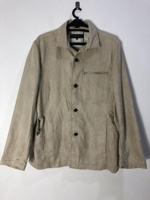 Other Designers Designer × Joseph Abboud × Vintage - Joseph Abboud suede button up jacket