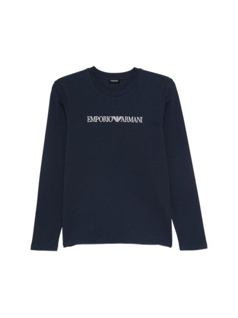 EMPORIO ARMANI Cotton pajama top