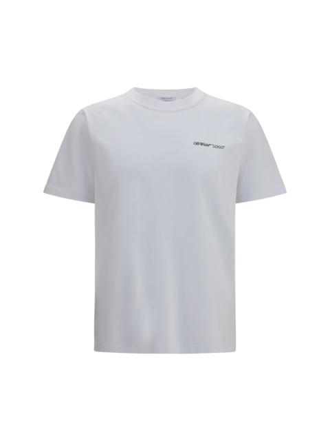 Off-White Off-White Logo Quote T-shirt White Men