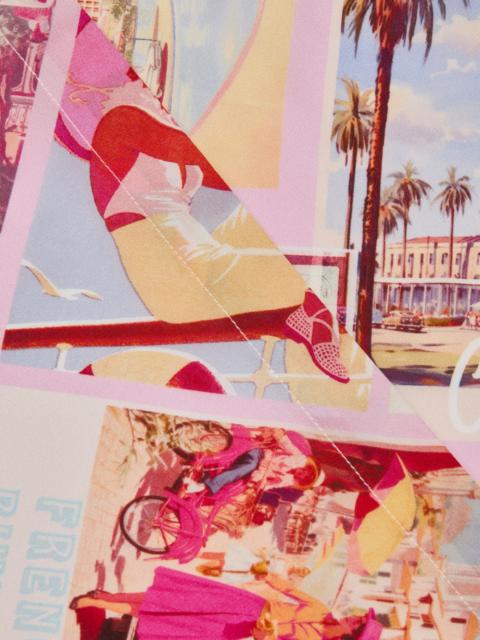 L'AGENCE Cameron Silk Shirt Dress