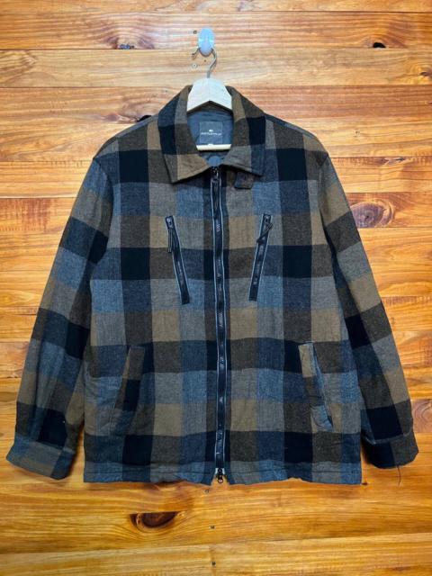 Other Designers Japanese Brand - RATTLE TRAP WOOL PLAID JACKET