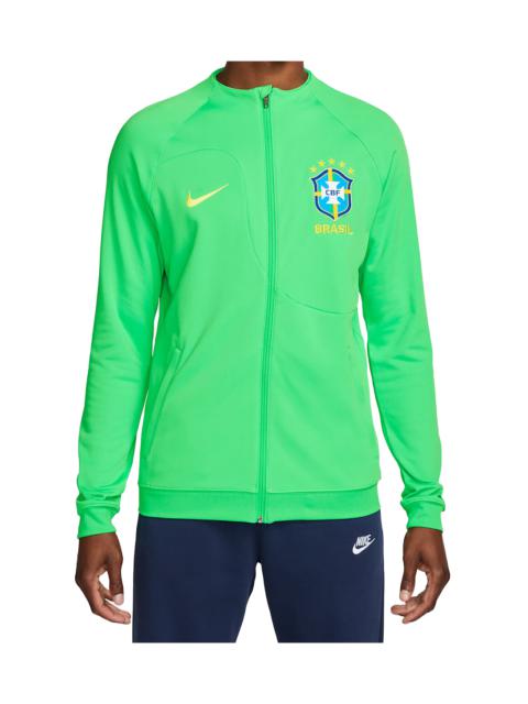 Nike BRAZIL ACADEMY PRO KNIT SOCCER JACKET "Green"