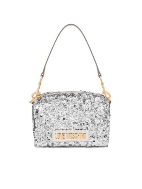Moschino sequin-embellished shoulder bag