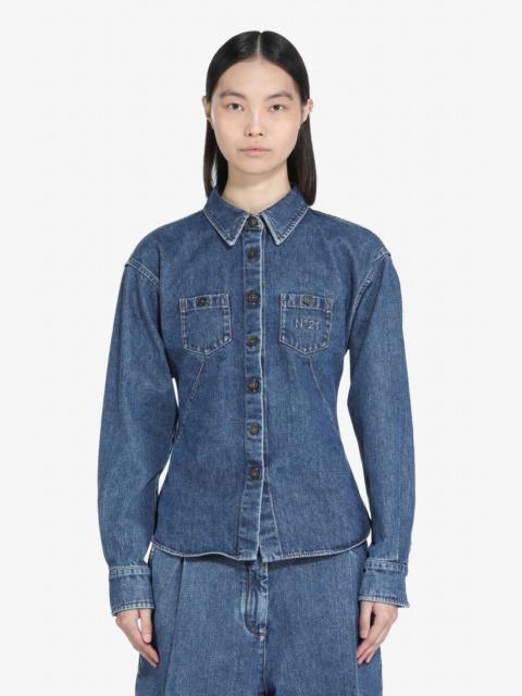 N°21 DENIM SHIRT WITH POCKETS