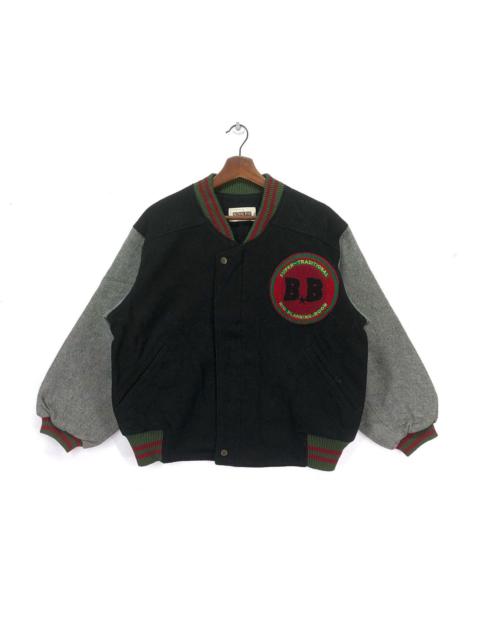 Other Designers Japanese Brand - Vintage Varsity Super Traditional Wool Sweater