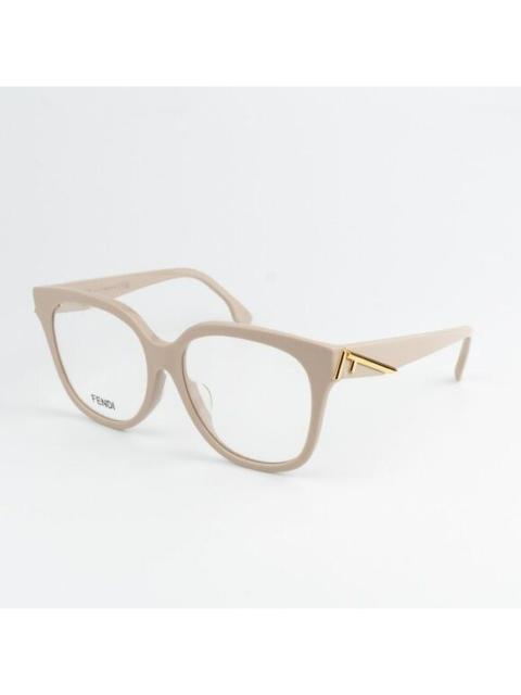 FENDI NEW Fendi FE50064F FENDI FIRST 025 Ivory Cream Geometric Eyeglasses