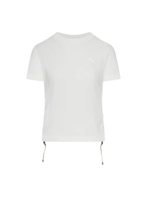 Burberry BURBERRY Chalk EKD Cotton T-shirt New & Authentic (Women's s