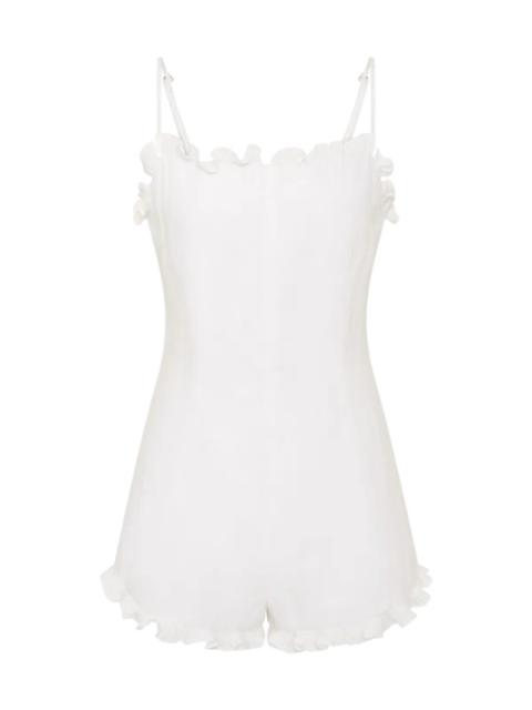 POSSE Florence Romper in Ivory