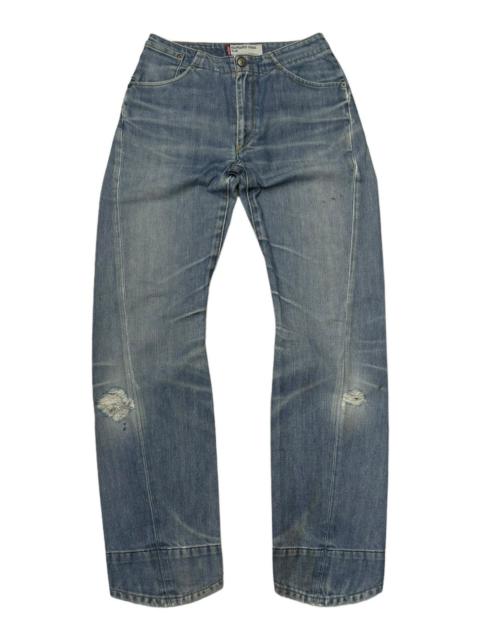 Other Designers Vintage - LEVIS ENGINEERED DISTRESSED SLIM DENIM JEANS
