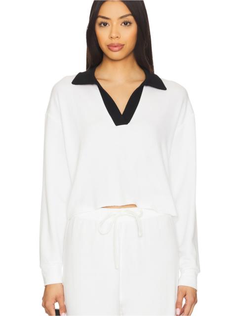 SPLITS59 Joan Fleece Polo Sweatshirt