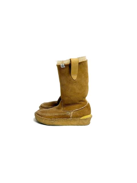 visvim Visvim 09AW Gridwood Moc Toe-Folk Wmv Suede Yellow