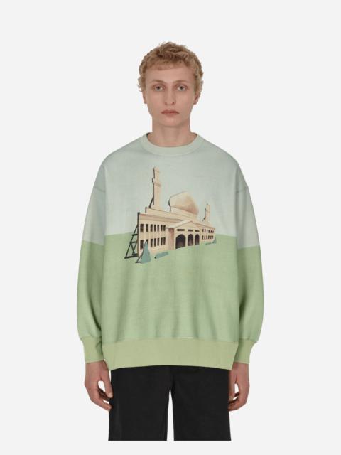 UNDERCOVER Graphic Crewneck Sweatshirt Green