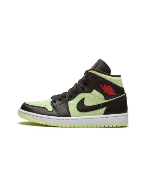 Jordan WMNS AIR JORDAN 1 MID SE "Barely Volt / Chile Red"