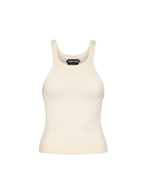 TOM FORD VEST WITH METAL WHITNEY T SHAPED SIGNATURE HARDWARE