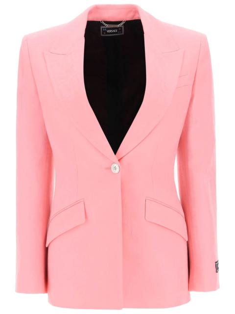 Versace 'Versace Allover' Single-Breasted Jacket Women