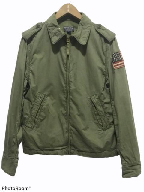 Other Designers Polo Ralph Lauren - Vintage Polo Ralph Lauren USA Flag Military Jacket