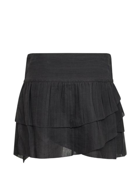 Isabel Marant Étoile Mini skirt in cotton blend voile